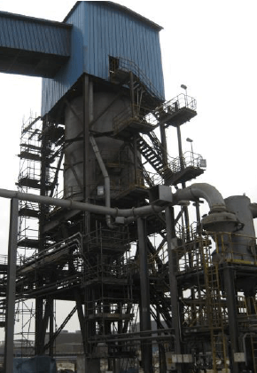 Окончательная очистка и охлаждение газов в скруббере Вентури с регулируемой горловиной